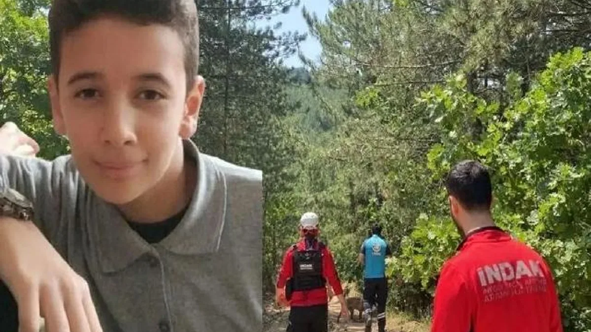 Bursa Orhaneli'de kayıp Burak sağ salim bulundu