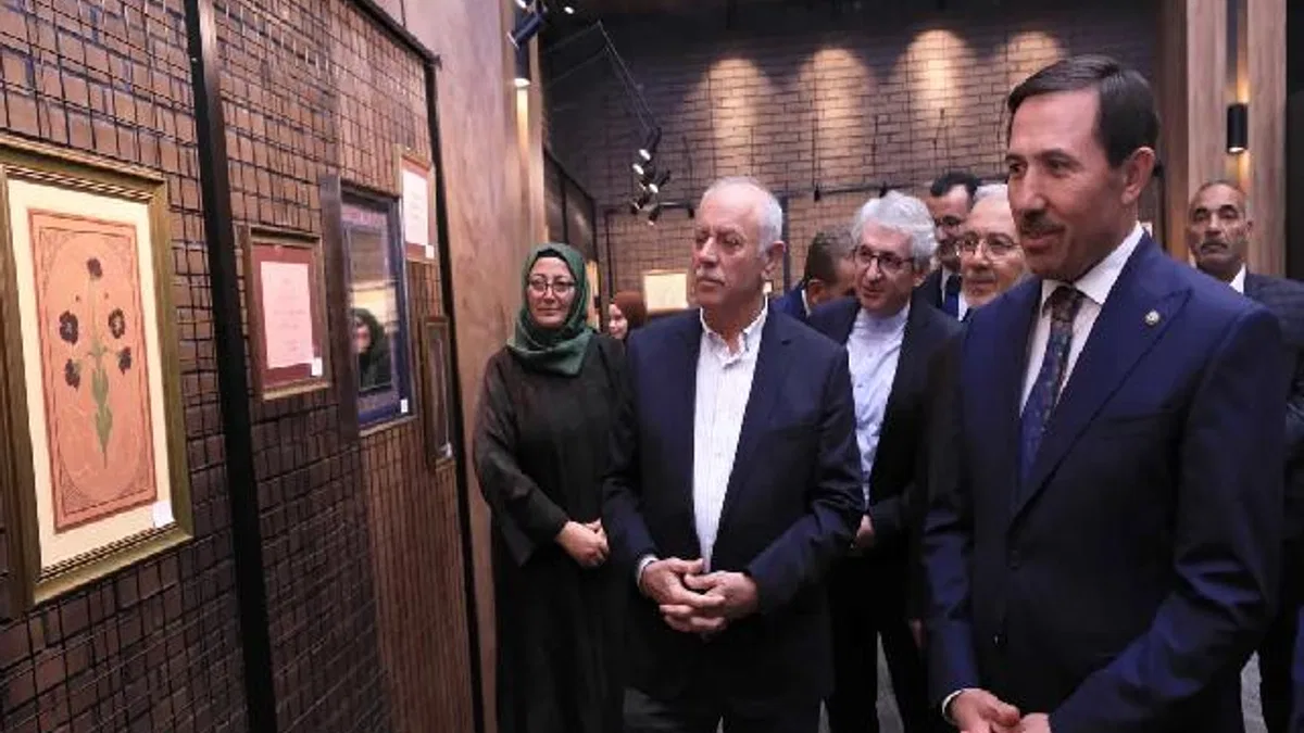 Konya'da Karatay Sanat Merkezi'nden geleneksel sanatlar sergisi