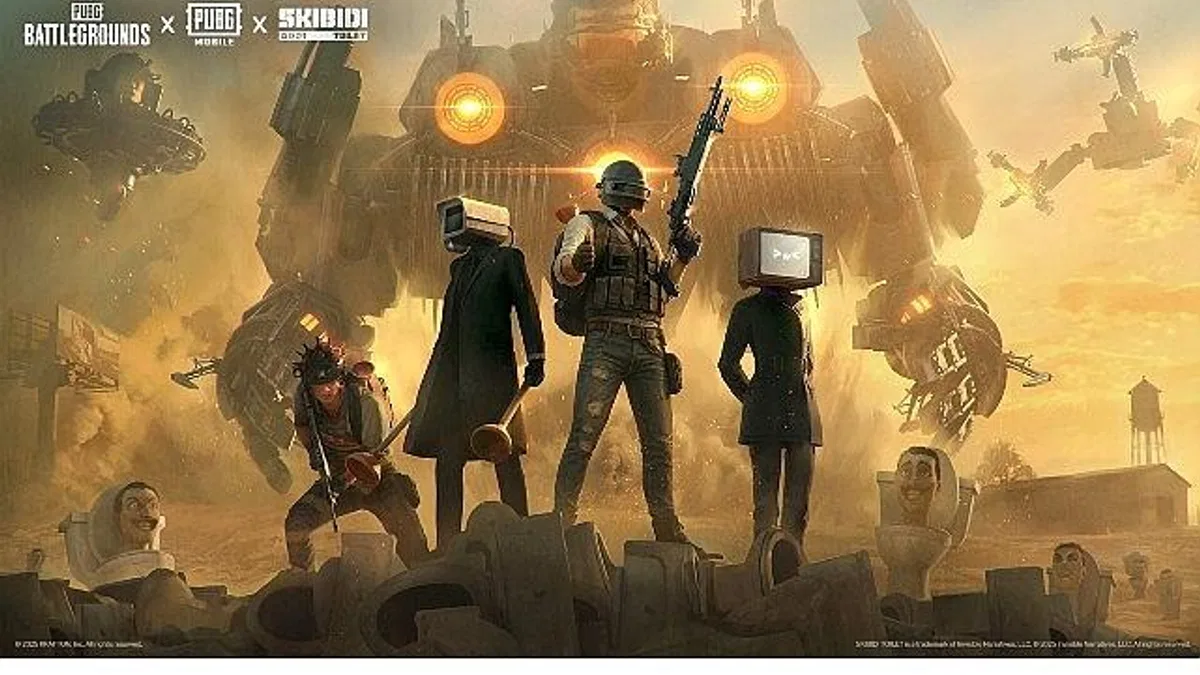 PUBG: BATTLEGROUNDS ve PUBG MOBILE, Cadılar Bayramı'na Dünyaca Ünlü Internet Meme'i ve YouTube Serisi 'Skibidi Toilet' ile Girmeye Hazırlanıyor