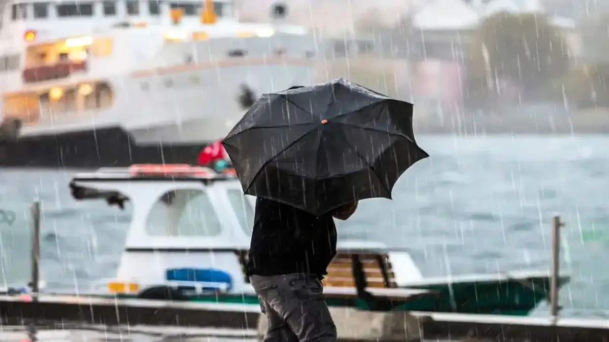 İstanbul'a sağanak yağış ve fırtına uyarısı
