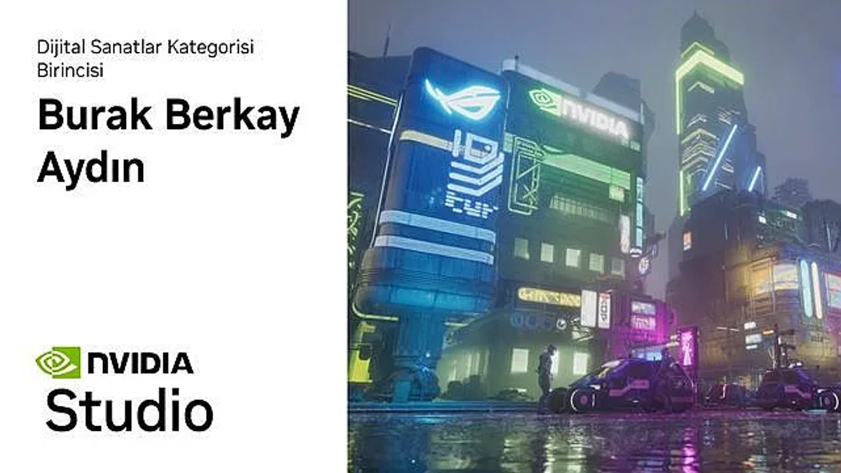 Türkiye'nin Yaratıcı Yetenekleri, NVIDIA Studio Nights Etkinliğinde Belirlendi