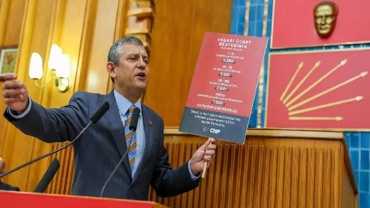 CHP'den asgari ücret talebi: 30 bin 205 TL
