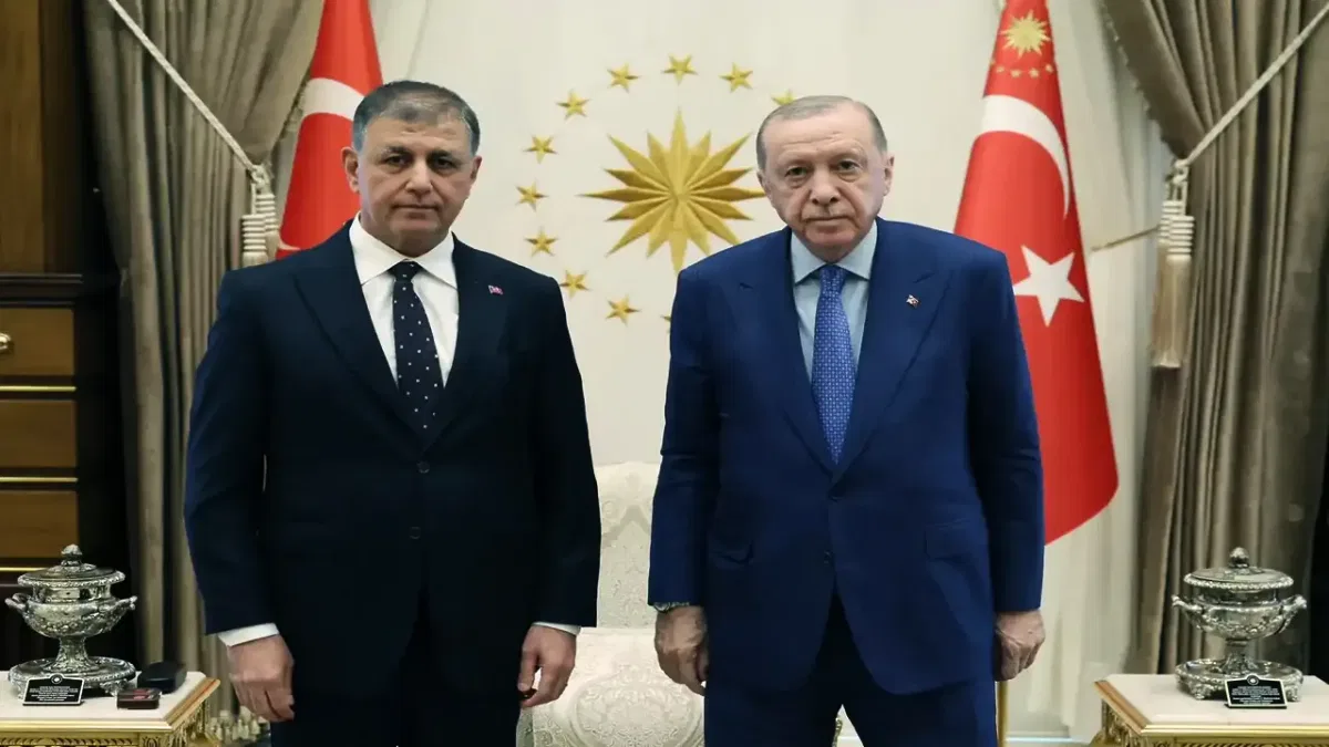 Cumhurbaşkanı Erdoğan, İzmir Büyükşehir Belediye Başkanı Tugay'ı kabul etti