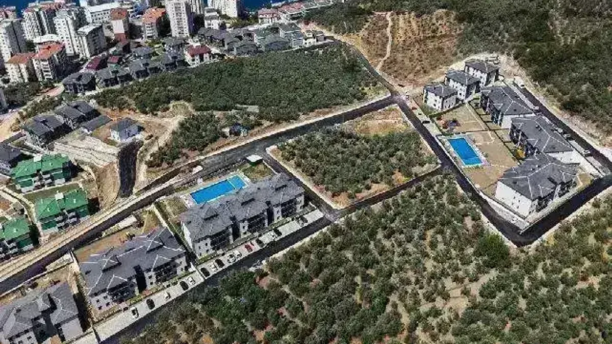 Bursa Gemlik’te Kuzey İmar Planları Bölgesi’nde asfalt çalışmaları