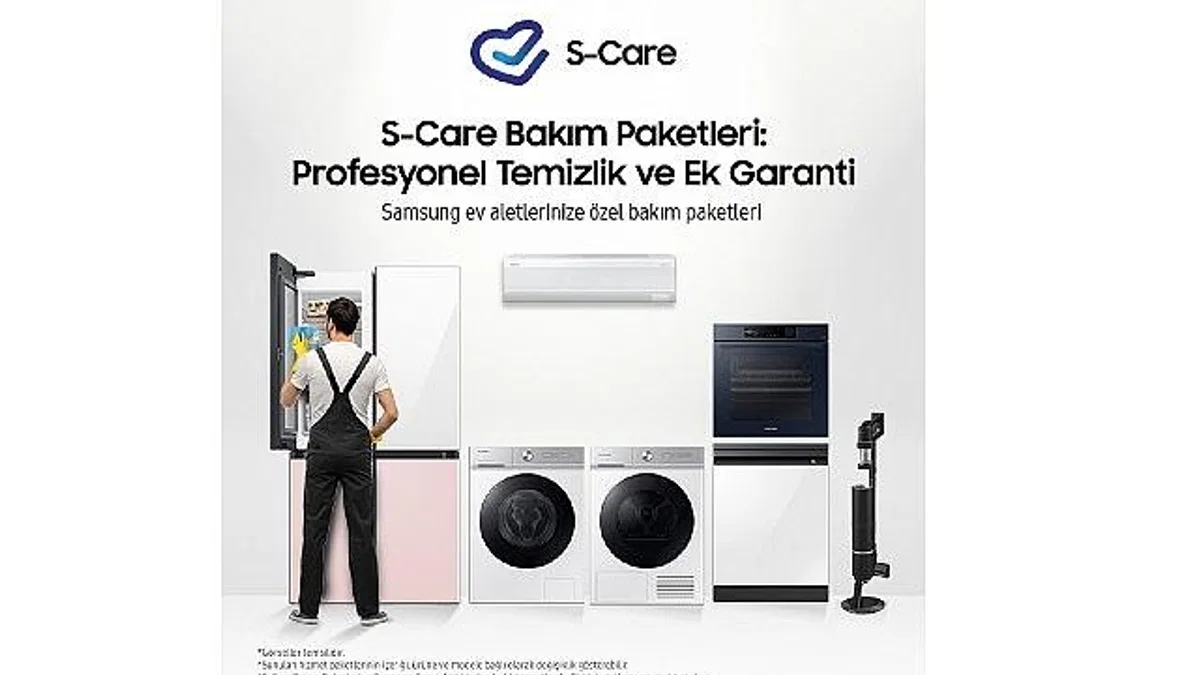 Samsung, ev aletleri için profesyonel bakım hizmeti başlattı