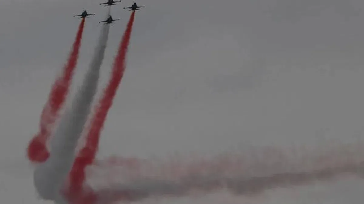 Türk Yıldızları'ndan Mudanya'da nefes kesen prova