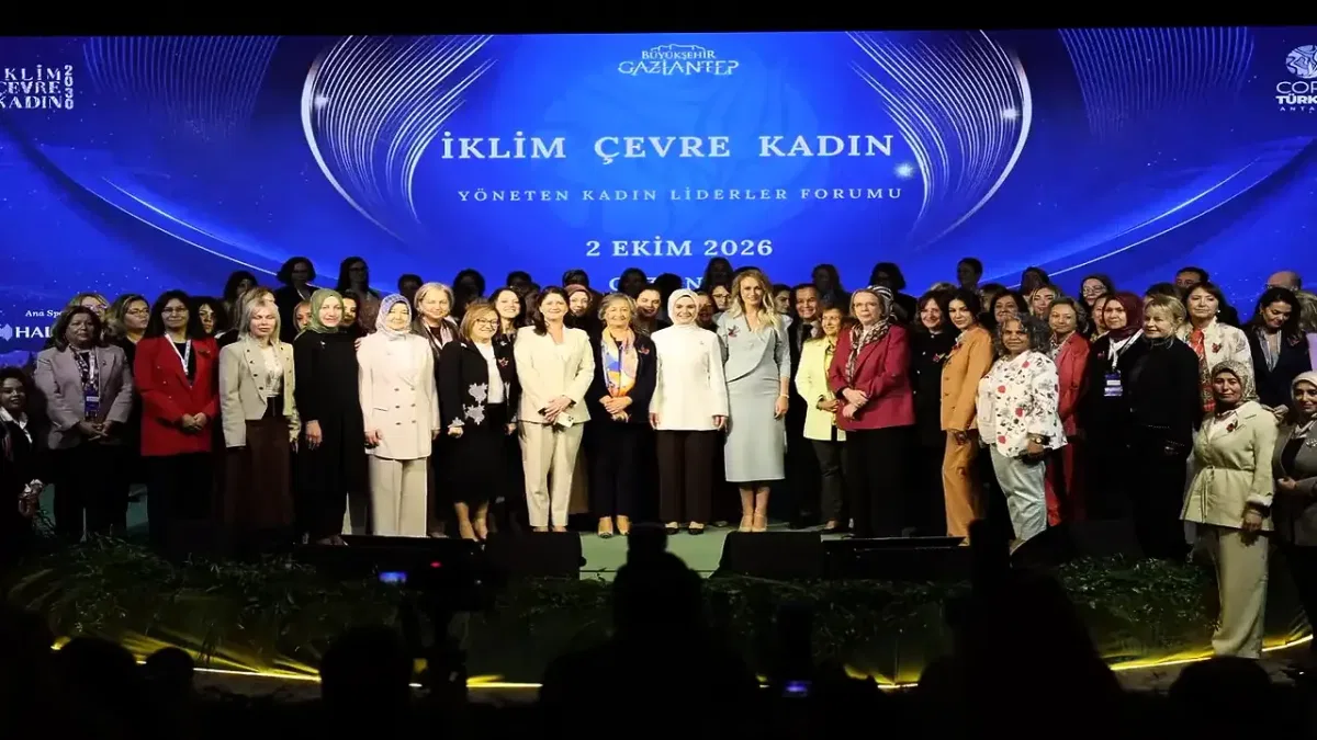 İklim ve kadın liderliği Gaziantep'te buluştu