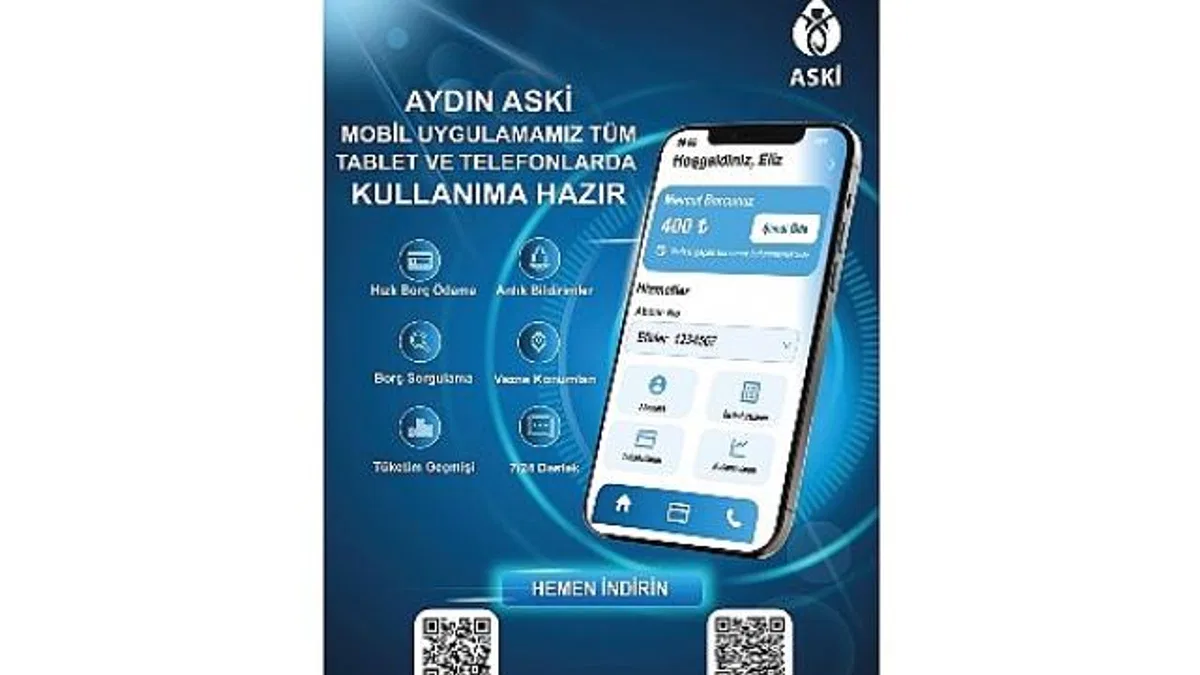 Başkan Çerçioğlu'ndan Dijital Hizmet Adımı: ASKİ Mobil Uygulaması Aydınlıların Hizmetinde