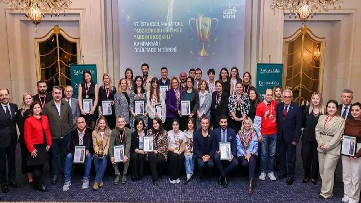 Darüşşafaka için koşucular bir araya geldi