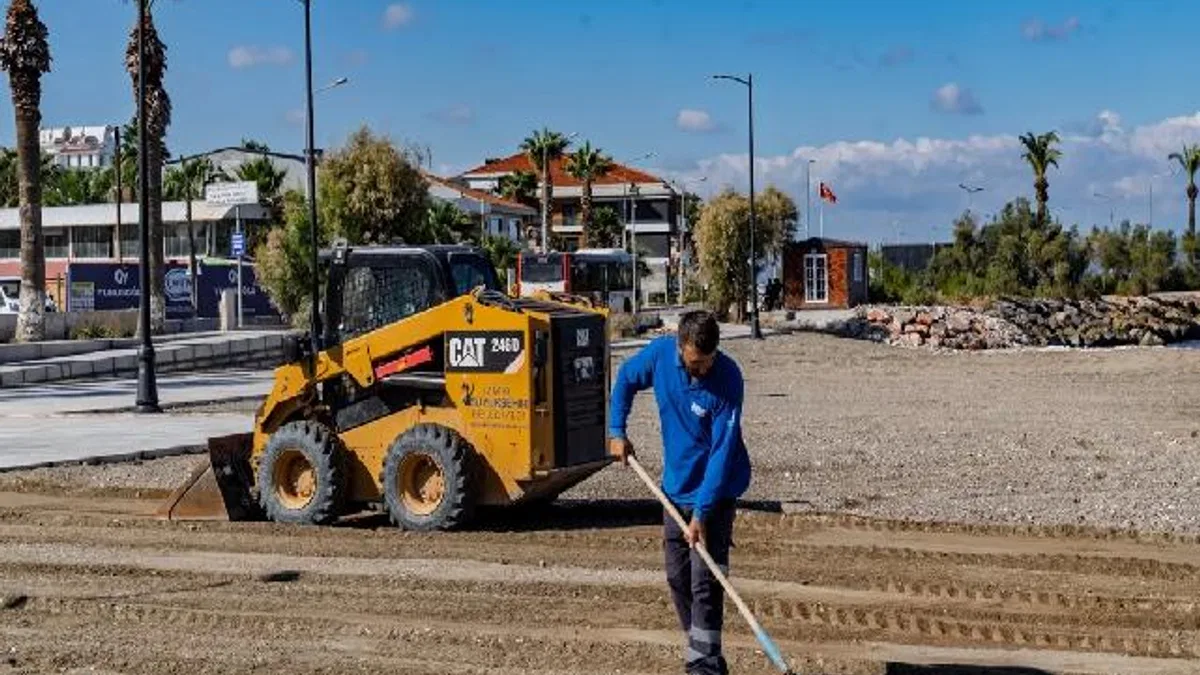 İzmir'de Güzelbahçe’ye plaj ve sosyal tesis geliyor