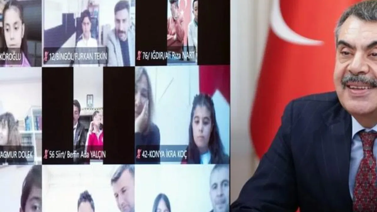 Bakan Tekin, 23 Nisan programını çocuklarla şekillendiriyor