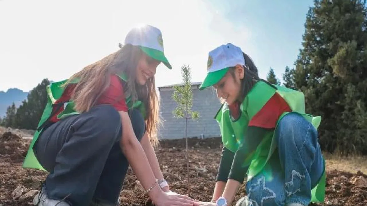 30 milyon fidan 'geleceğe nefes' oldu
