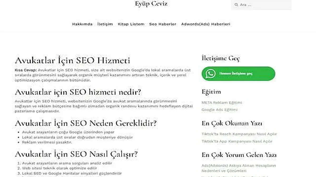 Avukatlar İçin Dijital Pazarlama Neden Önemli