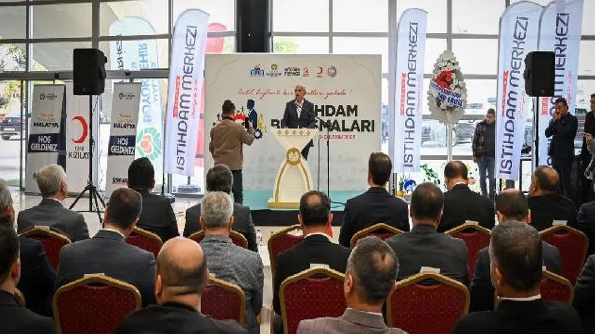 Malatya İstihdam Fuarı kapılarını açtı