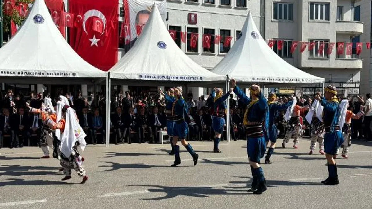 Bursa’nın kurtuluşunun 103. yılı coşkusu