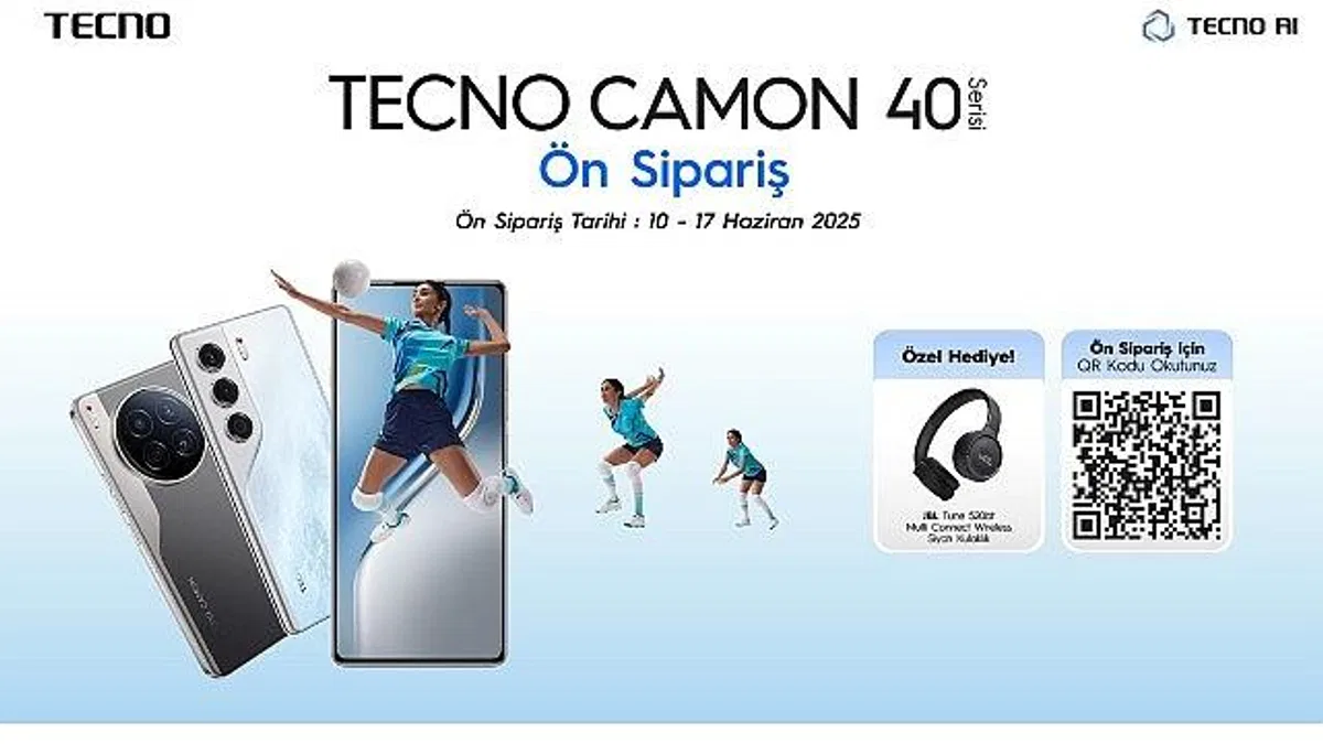 TECNO CAMON 40 Premier 5G ve CAMON 40, TECNO Türkiye'nin resmi web sitesi üzerinden ön siparişe açıldı!