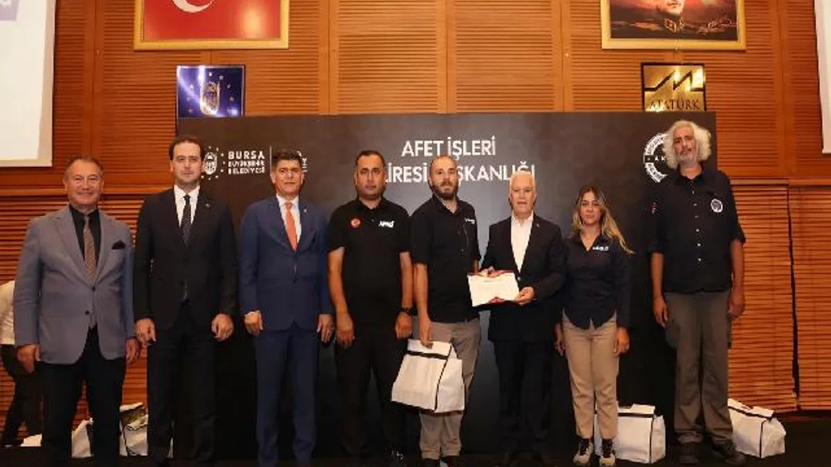 Bursa'nın orman kahramanlarına bir teşekkür de Büyükşehir'den