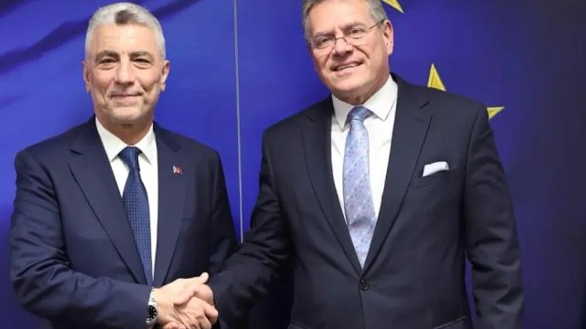 Bakan Bolat Brüksel'de AB yetkilileriyle Türkiye-AB ticaretini görüştü