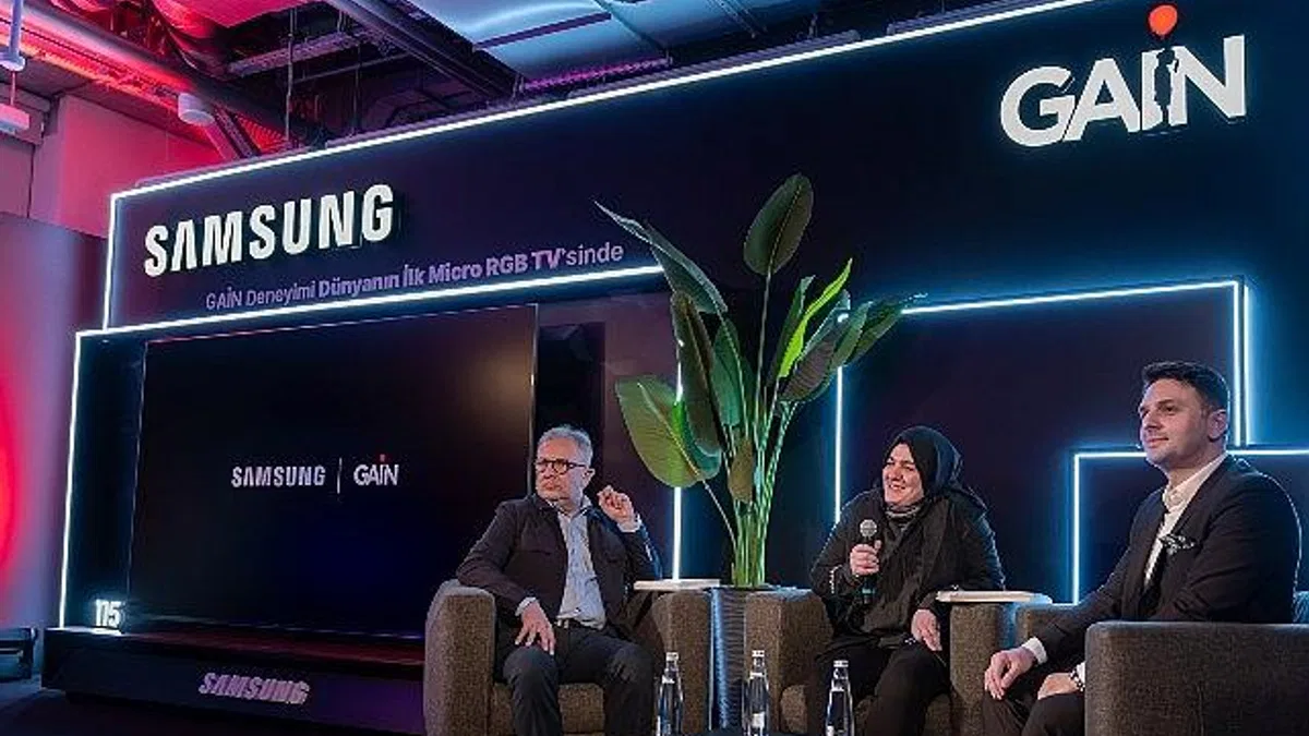 GAİN ve Samsung, Türkiye'de Dijital İzleme Deneyimini Yeniden Tanımlıyor