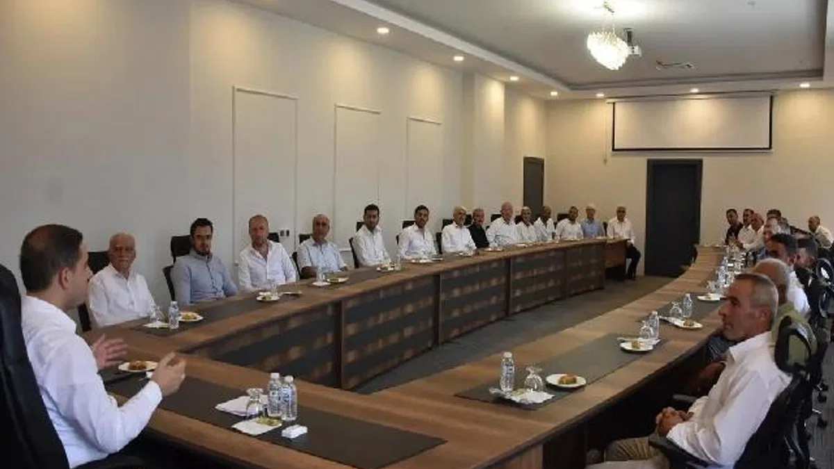 Sason muhtarlarından Kaymakam Başar’a teşekkür ziyareti