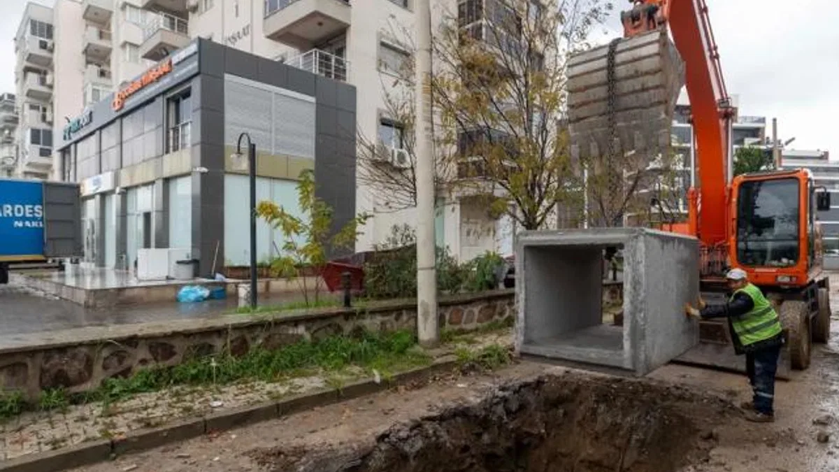 İzmir'de Karşıyaka ve Çiğli’de taşkınlara karşı 410 milyon liralık dev yatırım