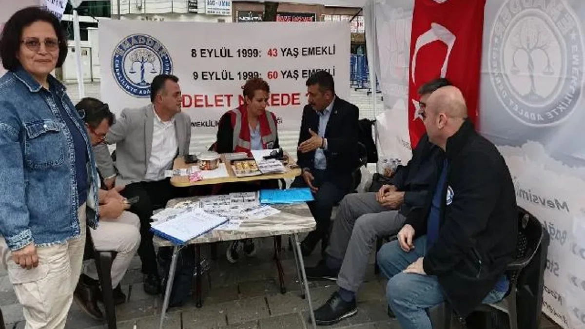 EMADDER Bursa'da sesini kademeli emeklilik için yükseltti