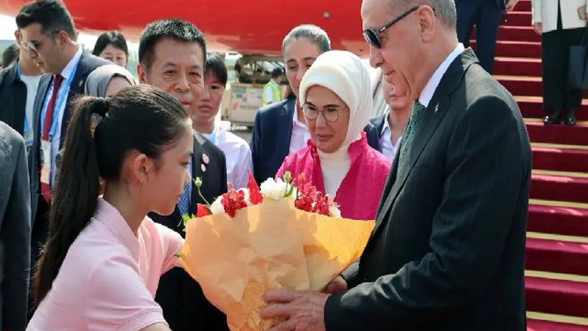 Cumhurbaşkanı Erdoğan, Şanghay İşbirliği Örgütü Zirvesi için Çin'de