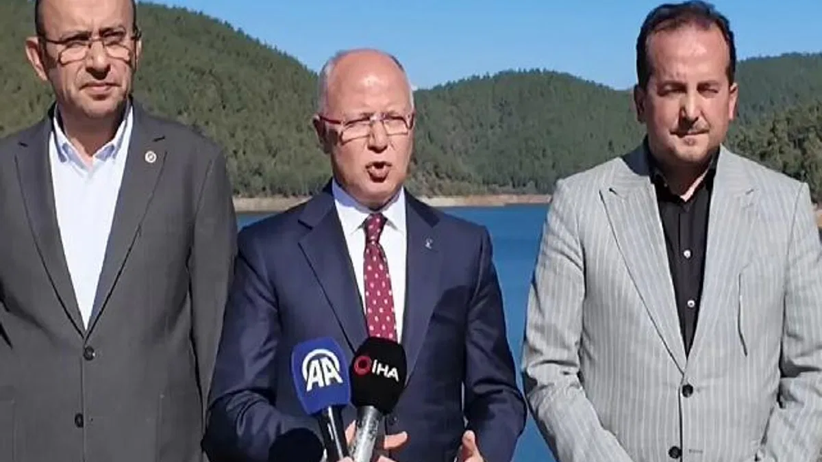 Bursa neden mi susuz kaldı? AK Parti Bursa yerinden yanıtladı!