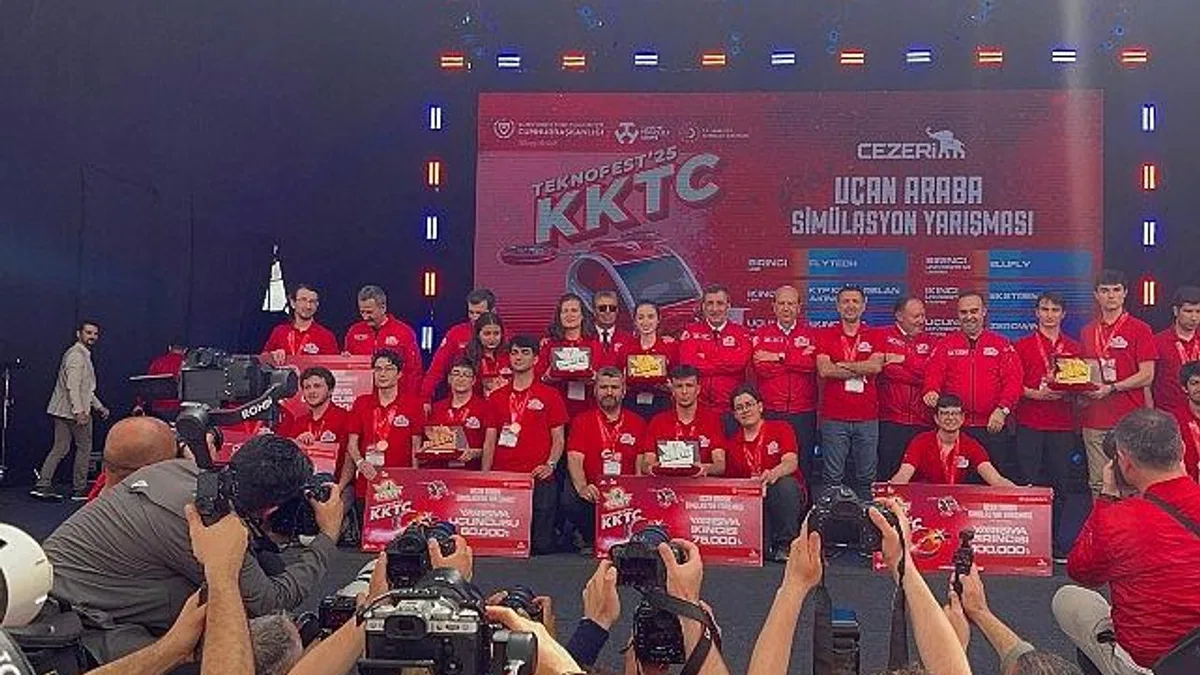 KAPSÜL'ün Desteklediği Takım TEKNOFEST KKTC'de Çifte Ödül Sevinci Yaşadı