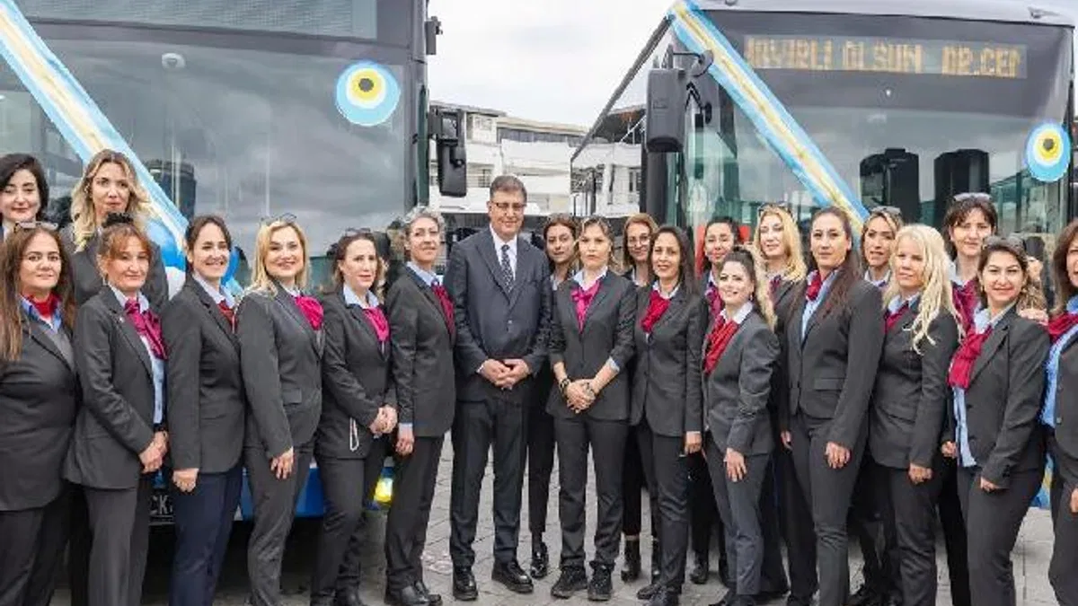 İzmir’de kadın dostu ulaşım modeli dünya standartlarını aştı