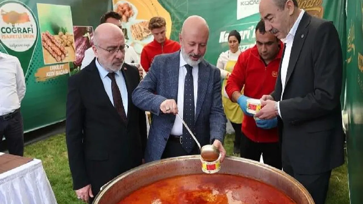 Kayseri Kocasinan'dan Gastronomi Günleri'ne lezzetli katılım