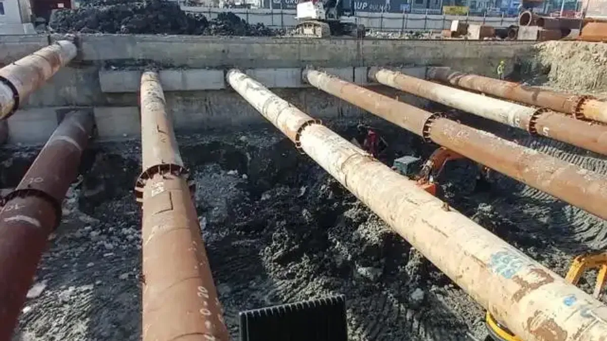 Halkapınar yeraltı araç depolama tesisi şekilleniyor