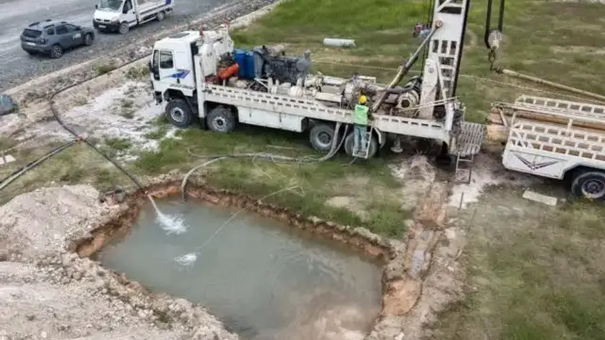 Konya'da 135 noktada su temin çalışması