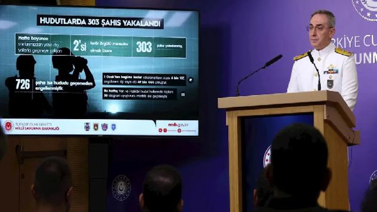 Suriye'de 593 km'lik terör tünel ağı yok edildi... Hudutlarda 303 şahıs yakalanedı