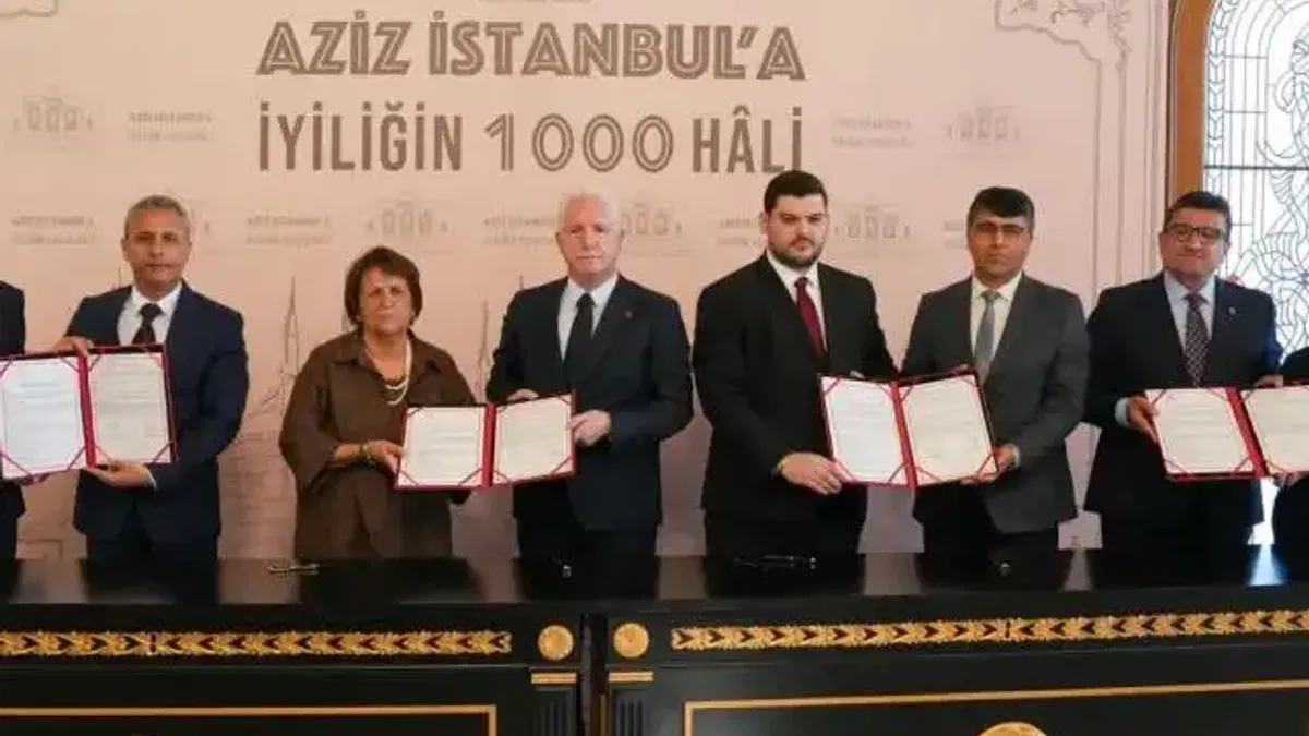 İstanbul'a hayırsever desteği ile katkıya devam