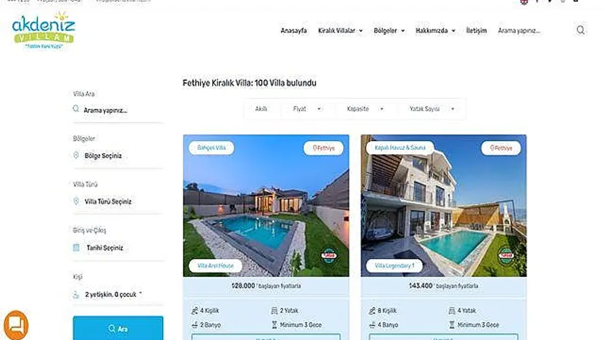 Fethiye'de Villa Kiralamak İçin 5 Sebep