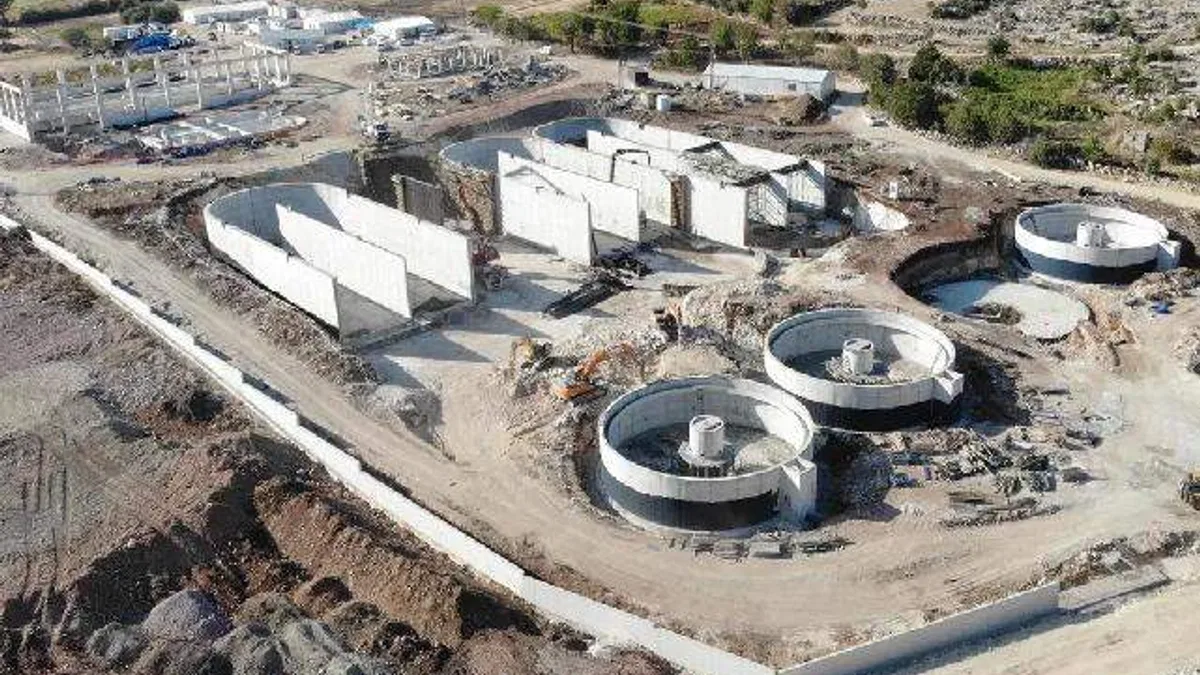 Gaziantep Kuzeyşehir’de çevre dostu atıksu tesisi yükseliyor