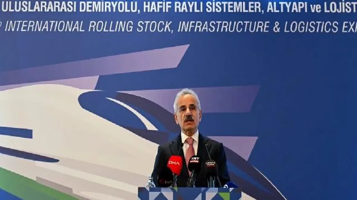 Raylı sistemlere 500 milyon liralık destek
