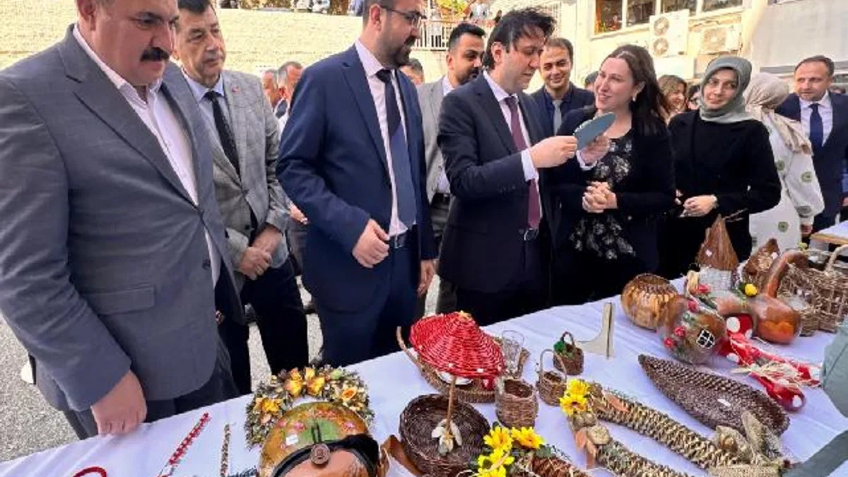 Kahramanmaraş’ta danışanların emekleri sergilendi