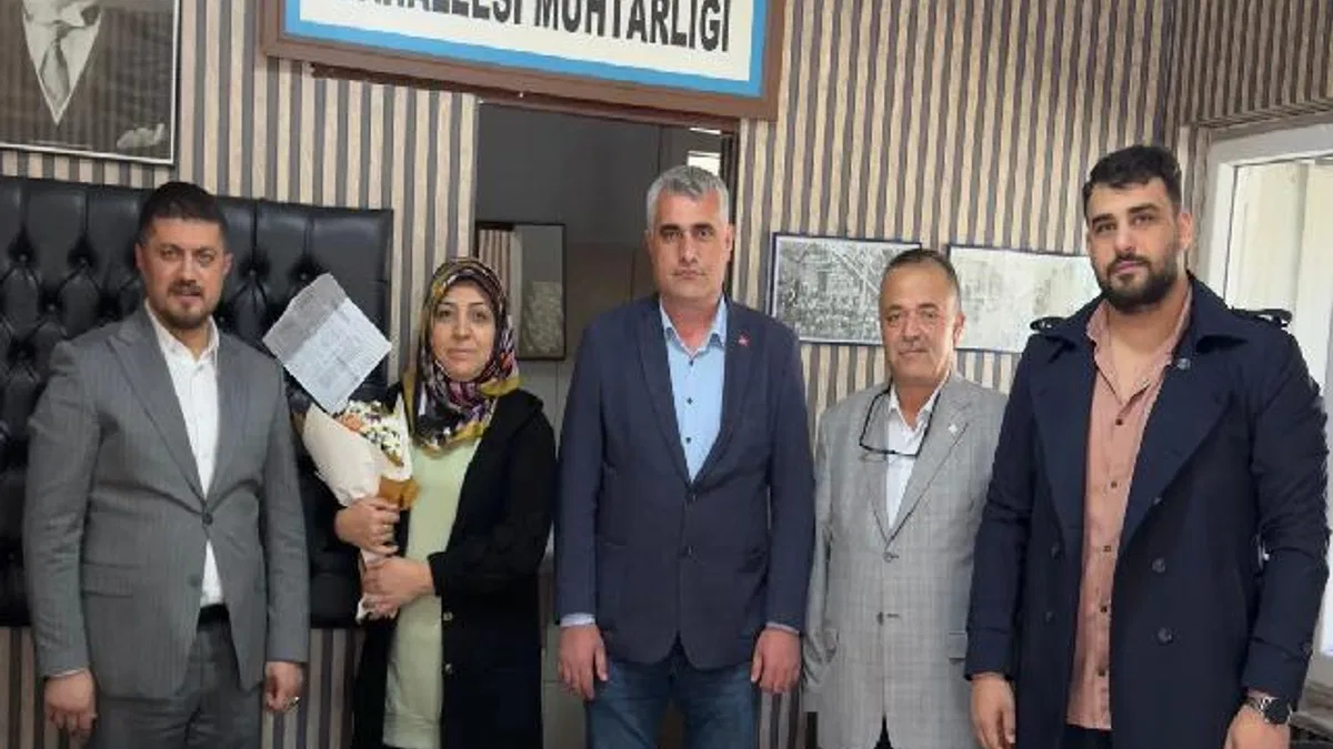 MHP Onikişubat’tan ilçenin kadın muhtarlarına ziyaret