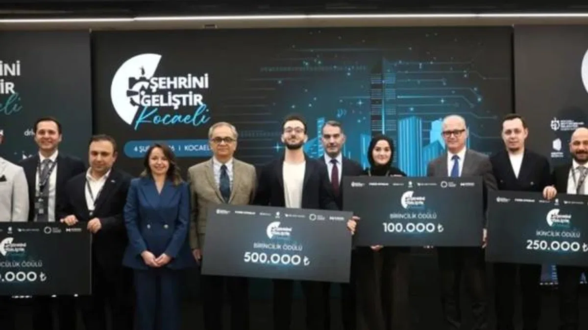 Kocaeli için yenilikçi projeler ödüllendirildi