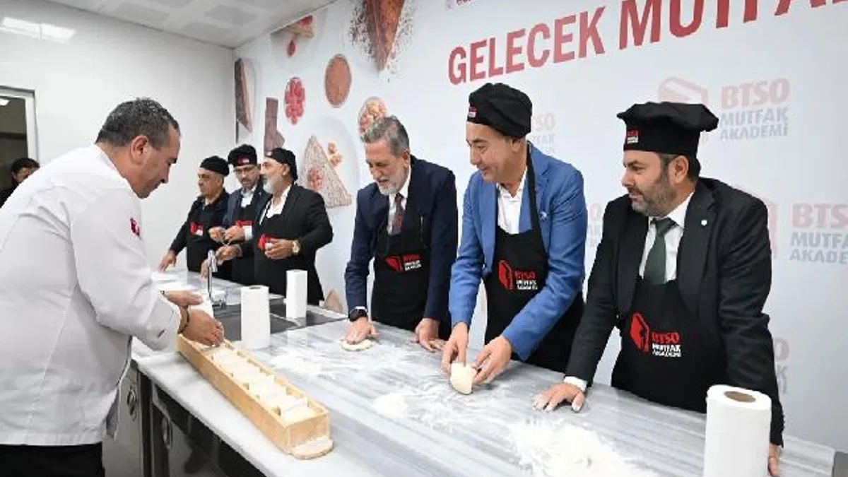 BTSO Mutfak Akademi'ye yemek sanayicilerinden tam not