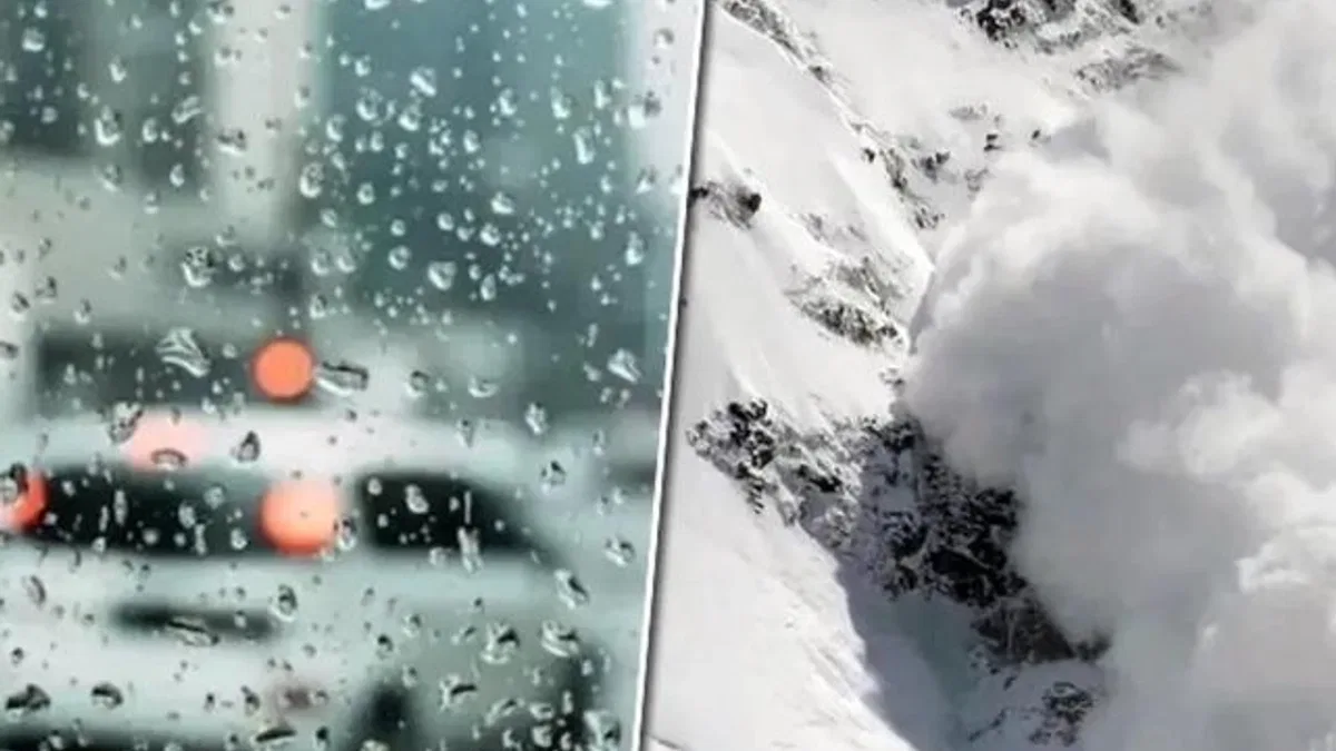 Meteoroloji’den kritik uyarılar: Kuvvetli yağış, don ve çığ tehlikesi!