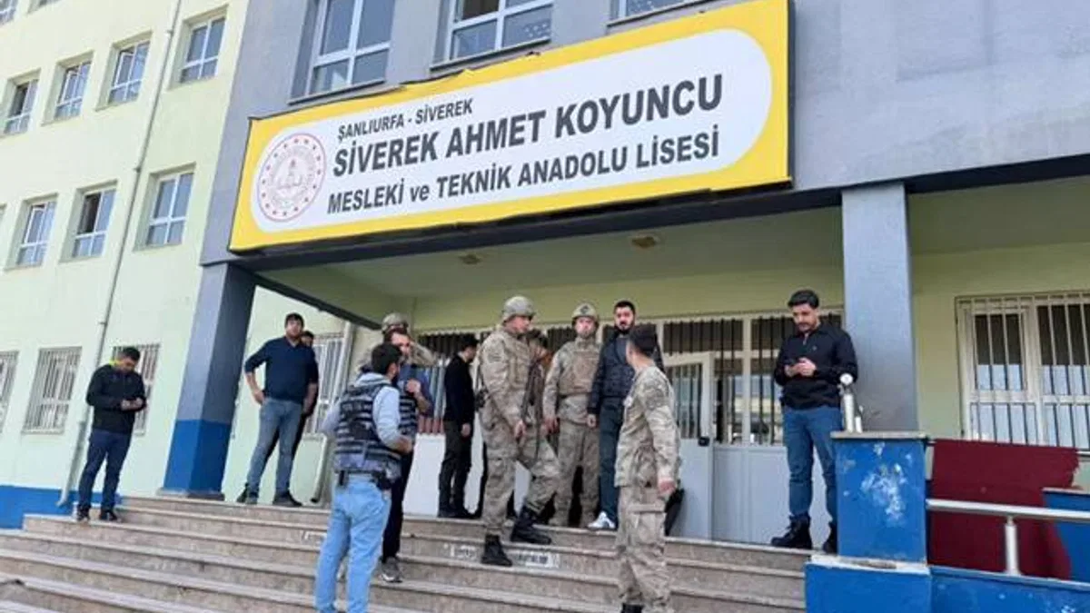 Siverek'te lisede silahlı saldırı:16 yaralı