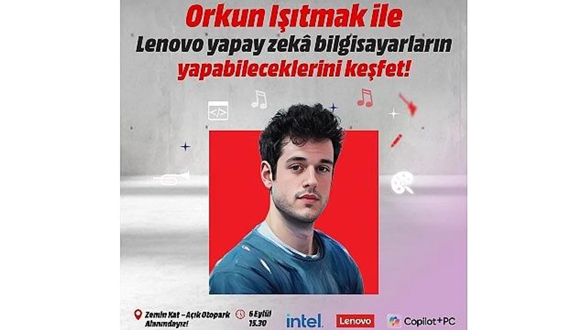 Yapay Zekâ Eller projesi sohbet serisinde Orkun Işıtmak teknoloji severlerle buluşacak