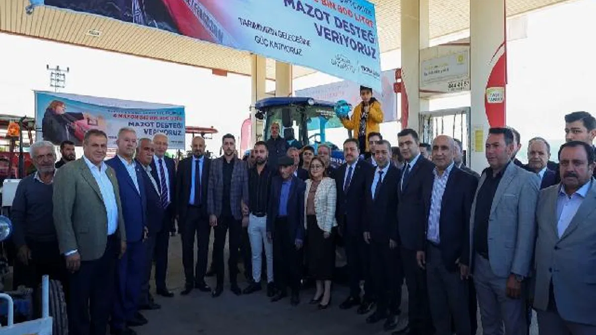 Gaziantep’ten çiftçiye rekor mazot desteği