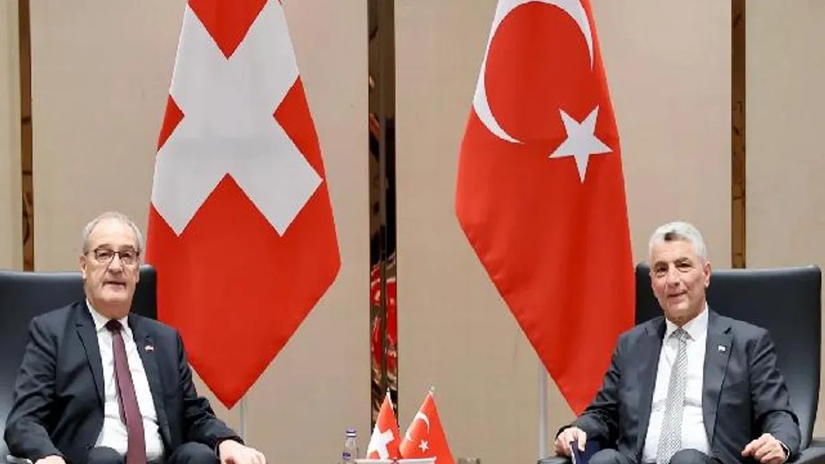 Türkiye–İsviçre ekonomik iş birliğine yeni ivme