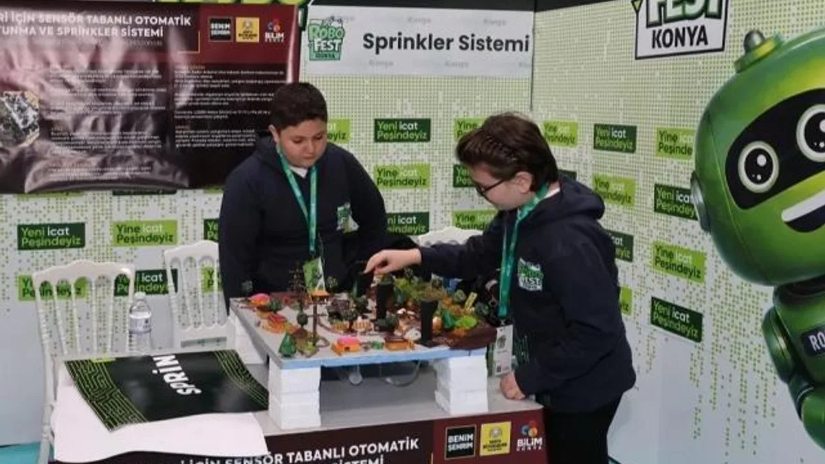 Konya'da ROBOFEST heyecanı... 917 robot yarışıyor