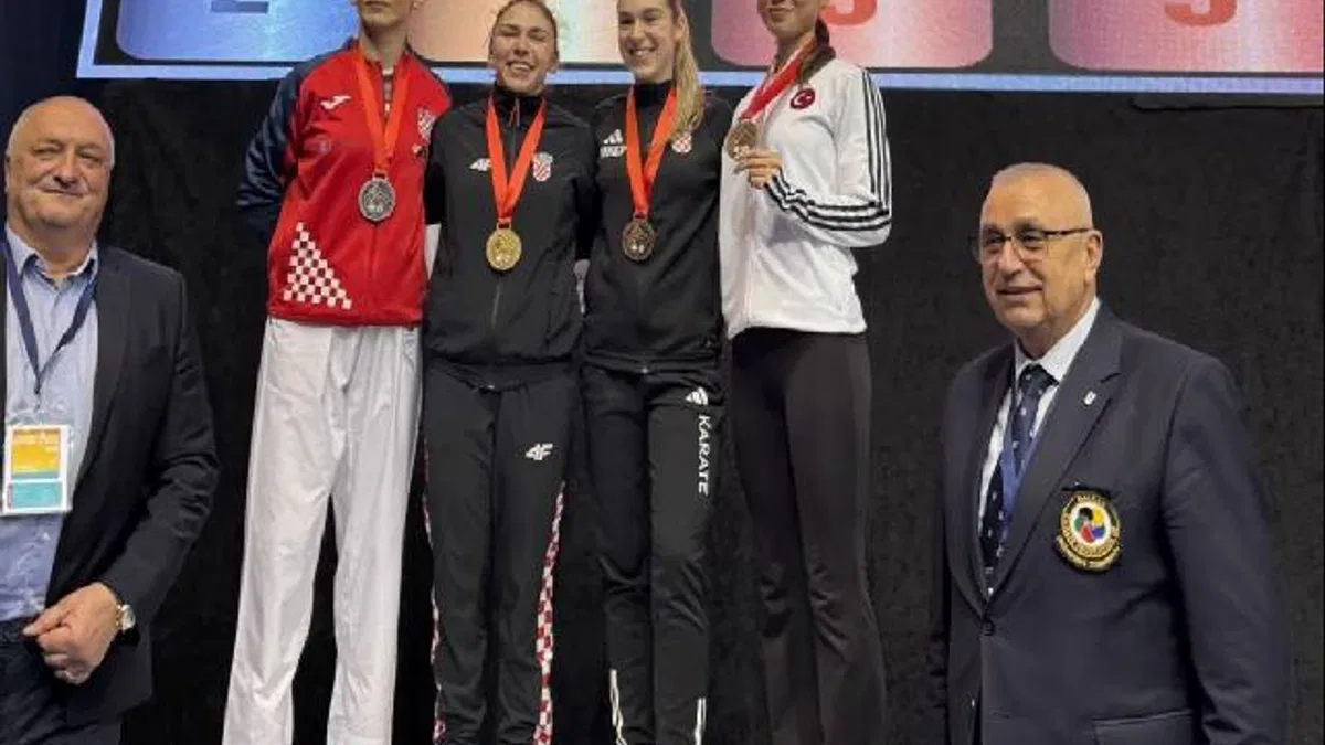 Zümra Rezzan Balkan Şampiyonası’nda podyuma çıktı!