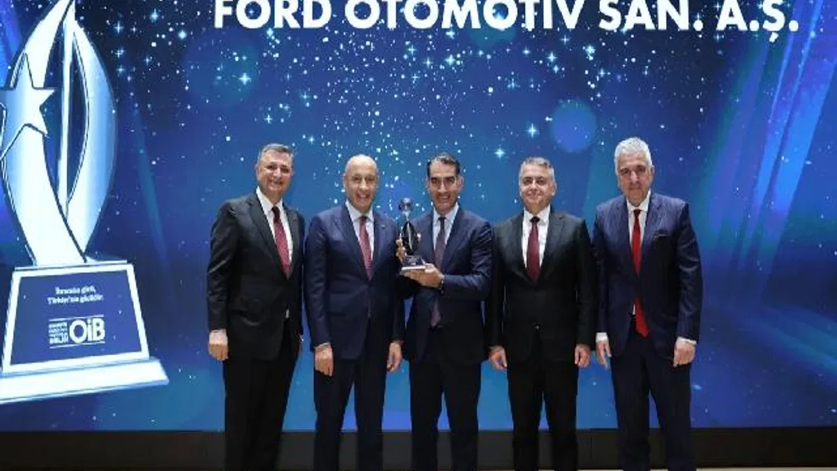 Otomotivde ihracatın şampiyonları ödüllerini aldı